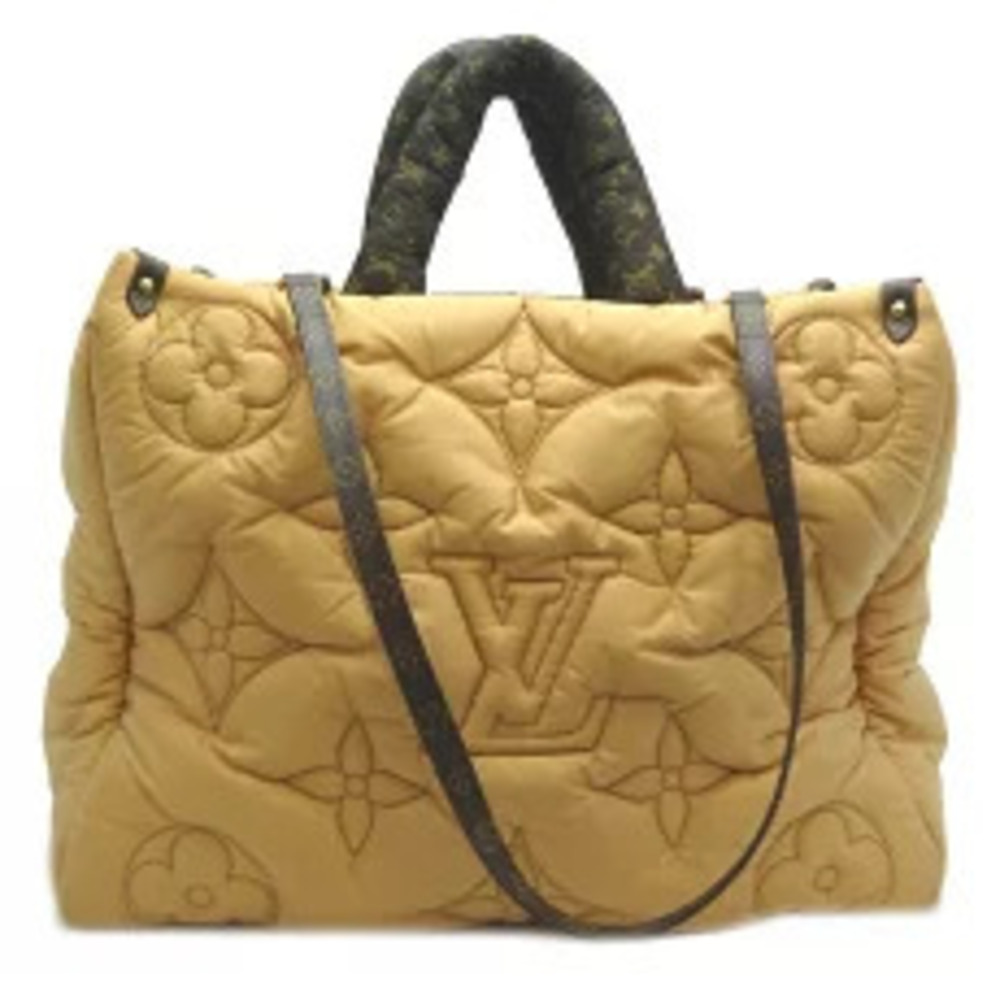 Louis Vuitton Pillow OnTheGo Handbag Monogram Beige